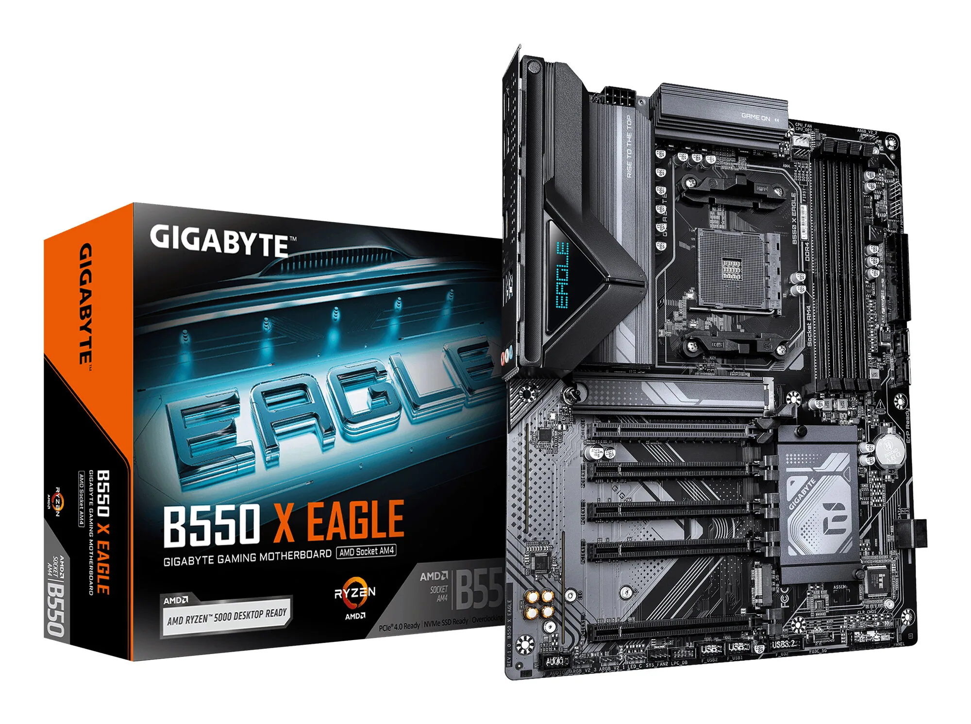 GIGABYTE B550 X EAGLE Mainboard – Bild 1