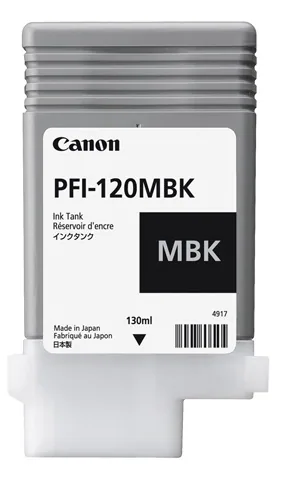 Canon PFI-120MBK Druckerpatrone Original Mattschwarz – Bild 1