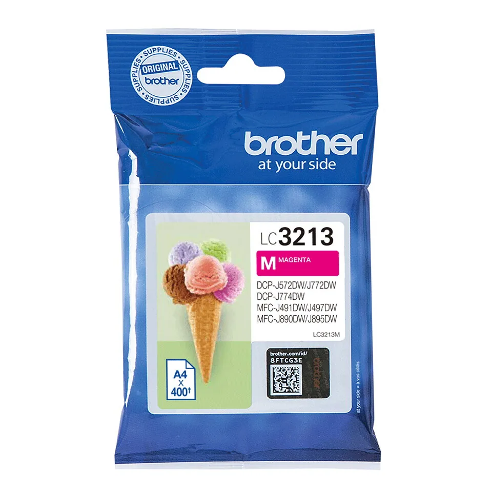 Brother LC3213M Druckerpatrone 1 Stück(e) Original Hohe (XL-) Ausbeute Magenta – Bild 2