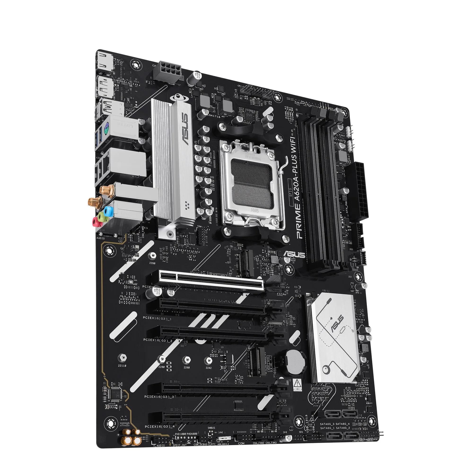 ASUS PRIME A620A-PLUS WIFI AMD A620A Sockel AM5 ATX – Bild 5