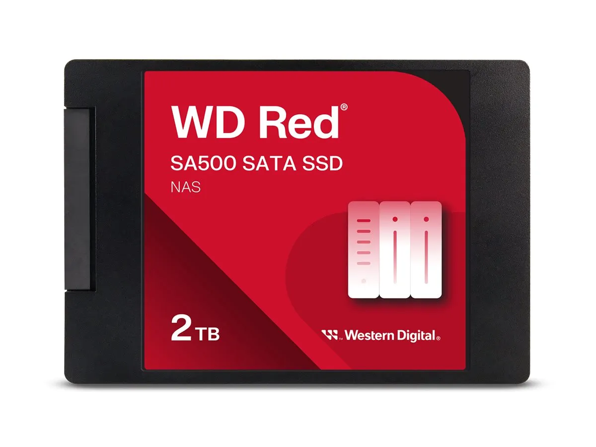 WD SSD 2,5" SATA3 SA500 intern Rot