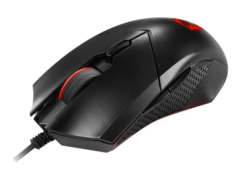 MSI Clutch GM08 Gaming Maus, Black, USB