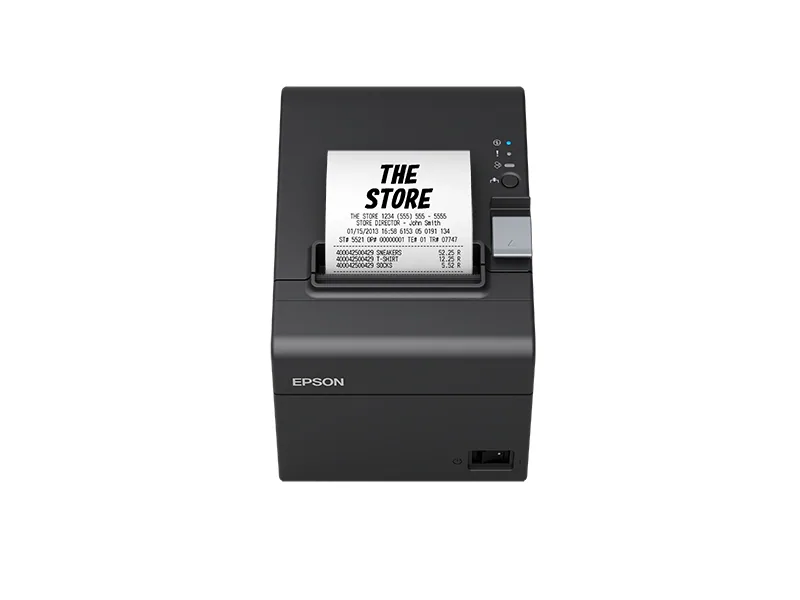 Epson TM-T20III (011): USB + Serial, PS, Blk, EU – Bild 1