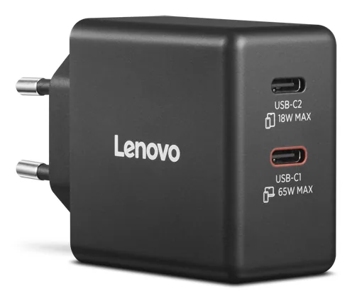Lenovo 40AW065BEU Netzteil & Spannungsumwandler Drinnen/Draußen 65 W Schwarz – Bild 3