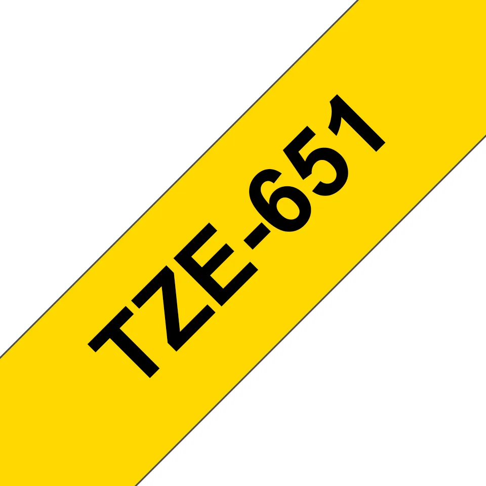 Brother TZE-651 Etiketten erstellendes Band – Bild 1