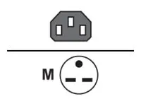 Lenovo 2.8m, 10A/208V, C13 to NEMA 6-15P (US) Line Cord