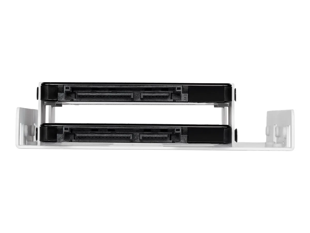 Einbaurahmen (2,5") -> (3,5") Corsair  für SSD (DUAL) white