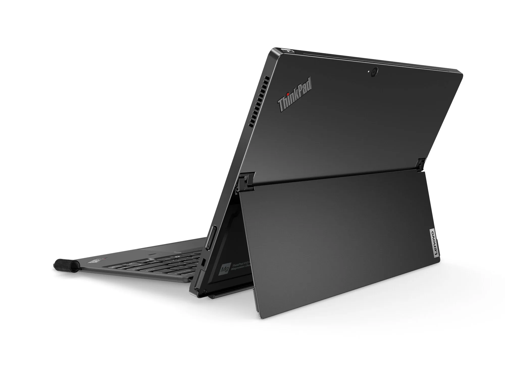 Lenovo ThinkPad X12 Detachable Gen 2 Intel Core Ultra 7 164U Hybrid (2-in-1) 31,2 cm (12.3") Touchscreen Full HD+ 32 GB LPDDR5x-SDRAM 1 TB SSD Wi-Fi 6E (802.11ax) Windows 11 Pro Schwarz Deutsch – Bild 4
