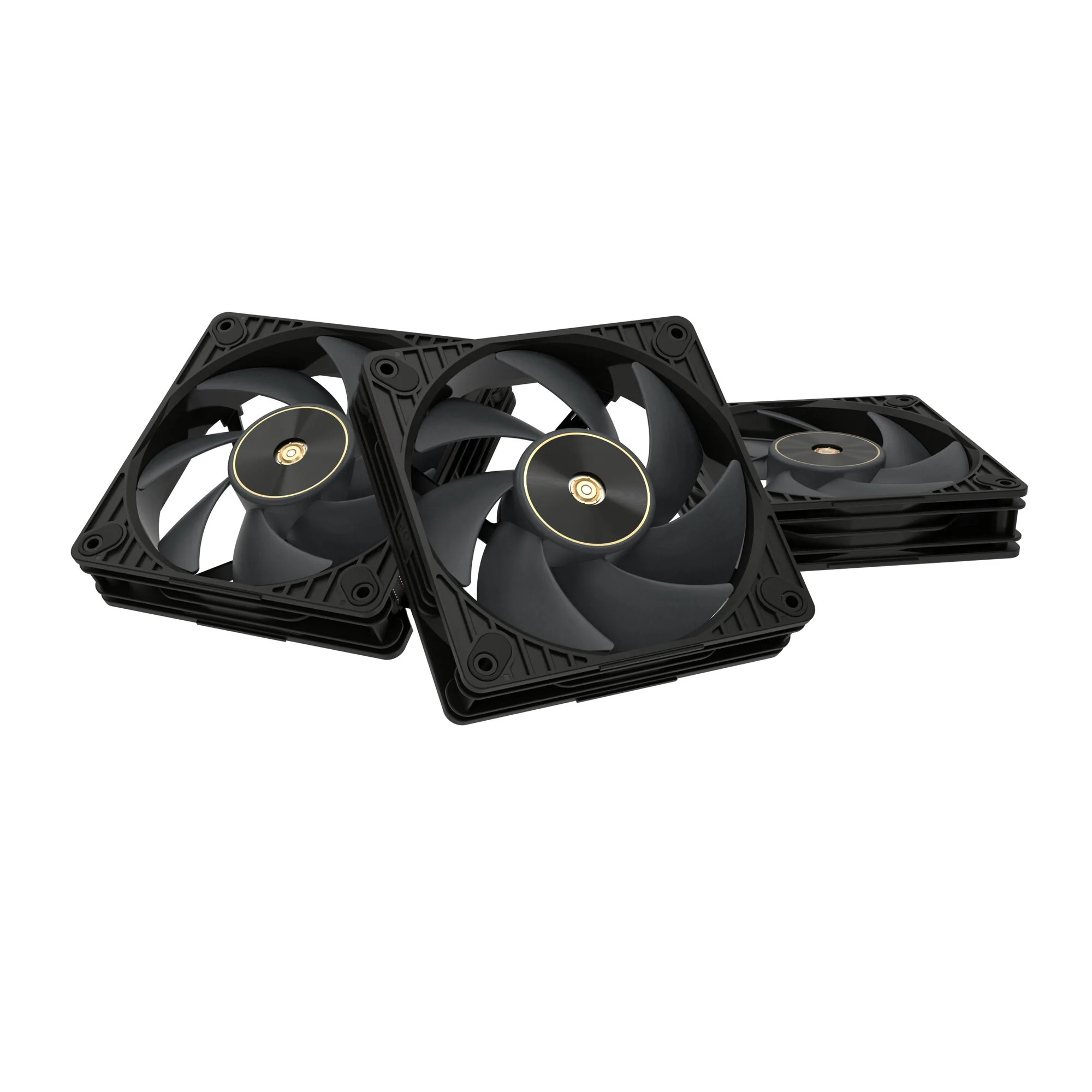 ASUS ProArt PF120 Fan PWM Black 3in1 Computergehäuse Ventilator 12 cm Schwarz 3 Stück(e) – Bild 1