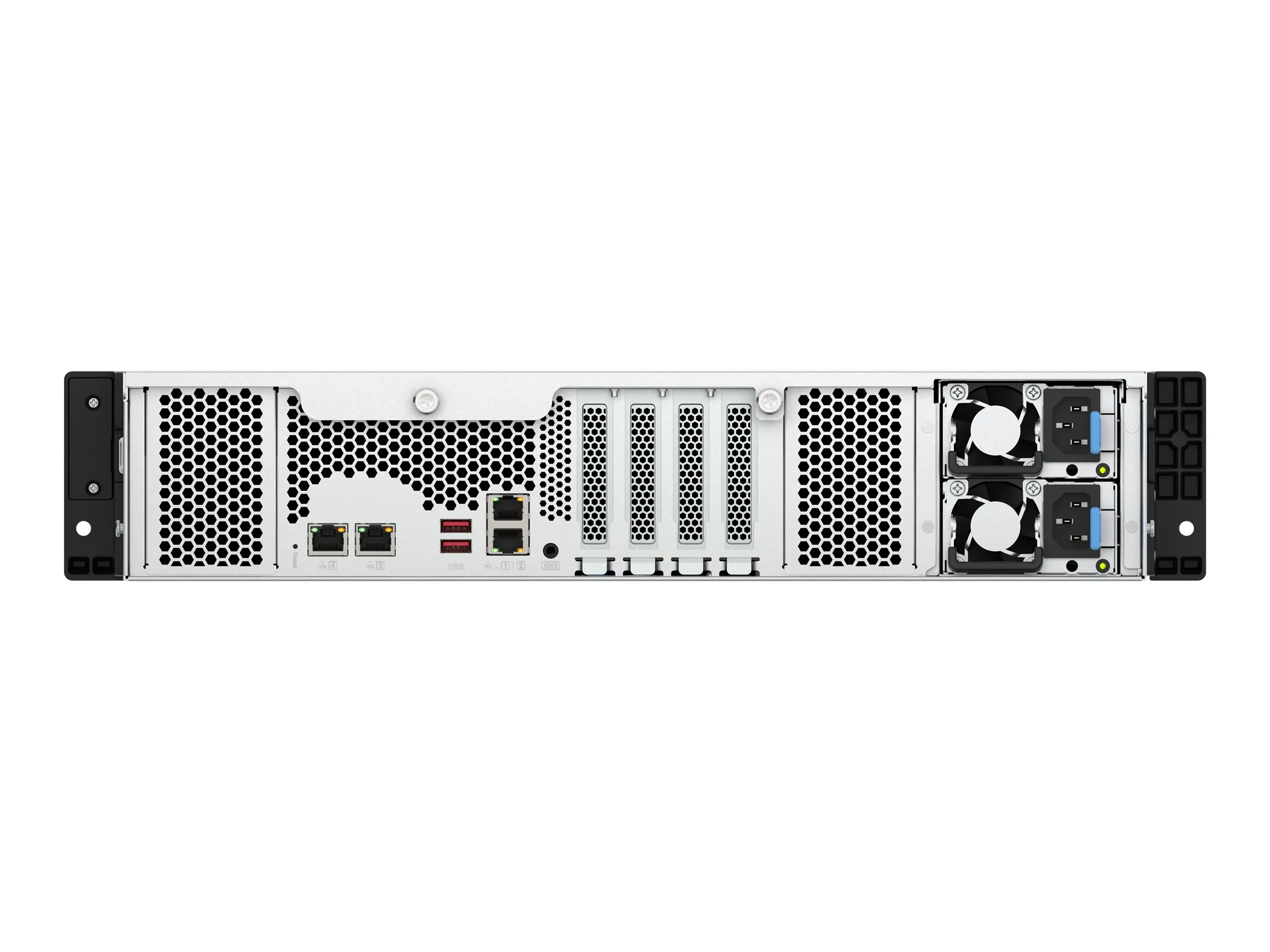 QNAP TS-H1277AXU-RP NAS Rack (2U) AMD Ryzen™ 5 16 GB DDR5 0 TB QuTS hero Schwarz