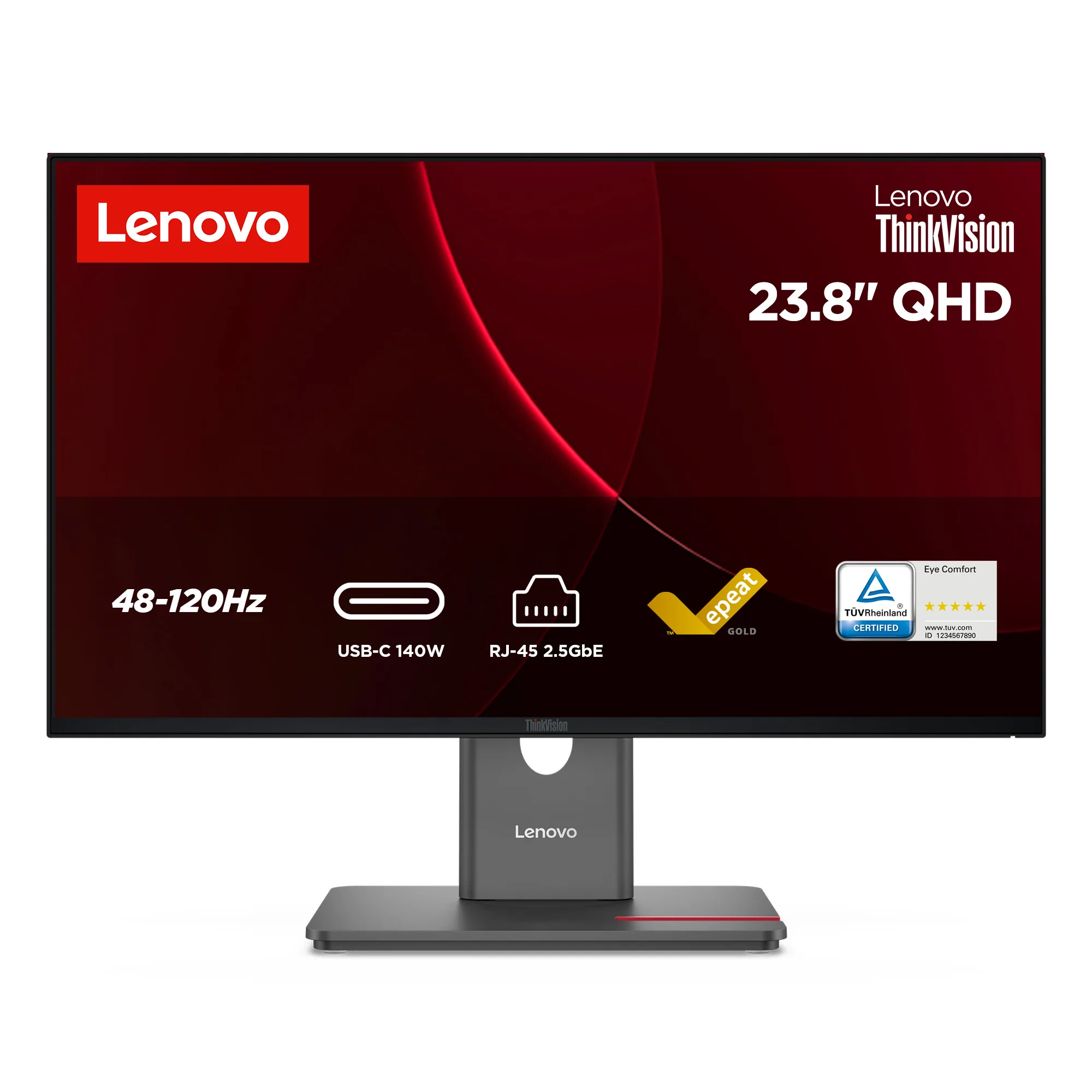 Lenovo ThinkVision P24QD-40 Monitor – Bild 1