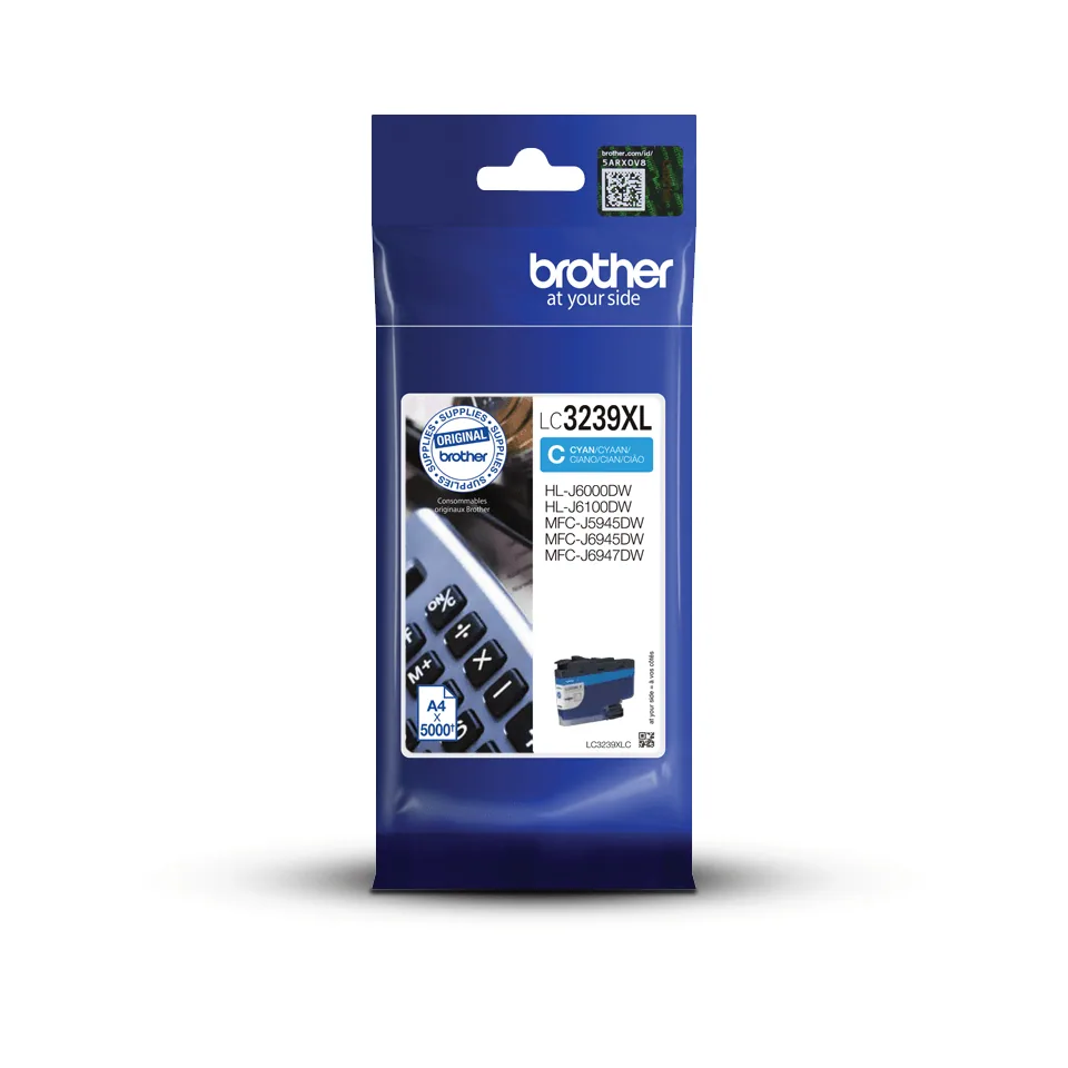 Brother LC3239XLC Druckerpatrone 1 Stück(e) Original Hohe (XL-) Ausbeute Cyan – Bild 2