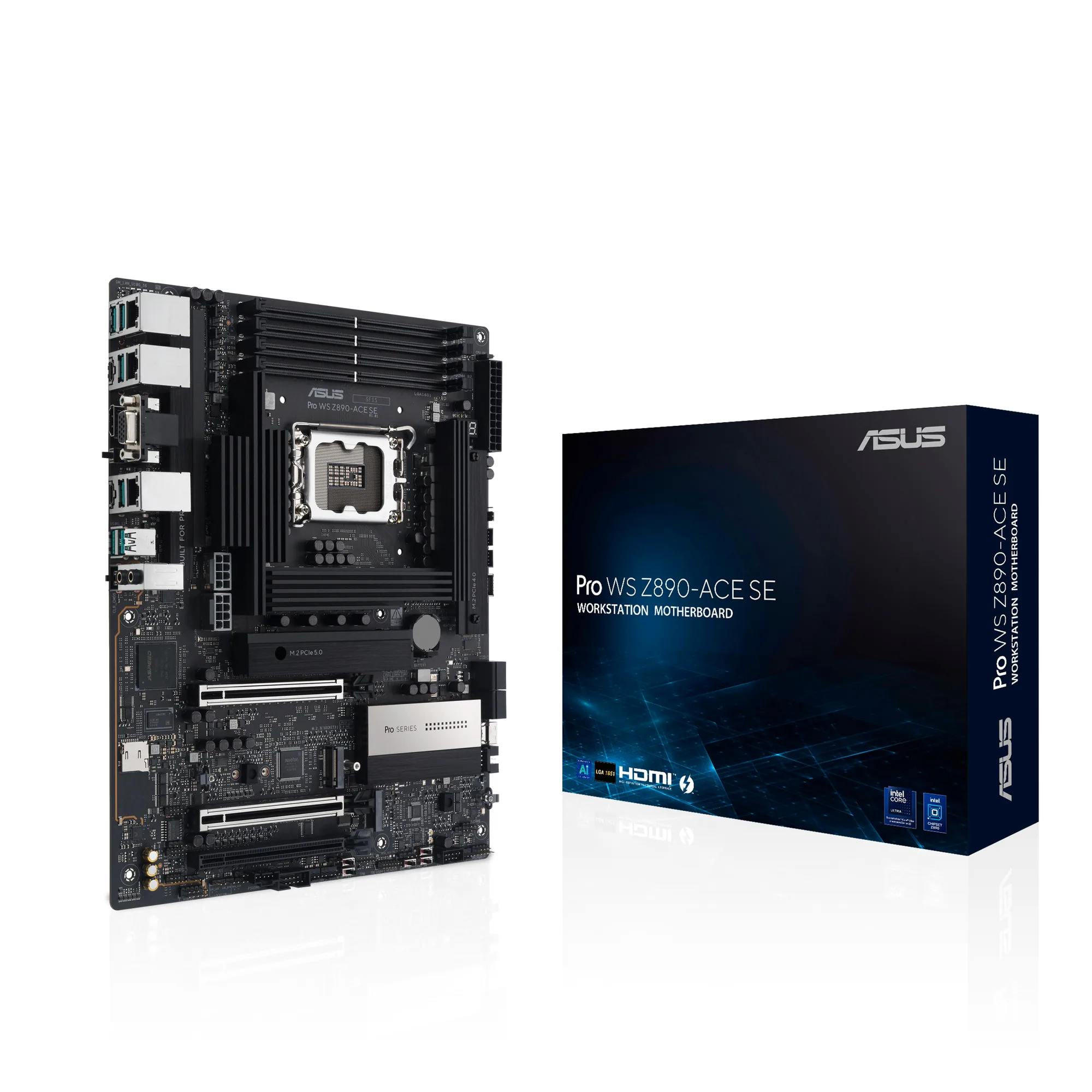 ASUS PRO WS Z890-ACE SE Intel Z890 LGA 1851 (Socket V1) ATX – Bild 1