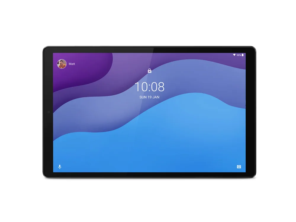 Lenovo Tab M10 Mediatek 32 GB 25,6 cm (10.1") 3 GB Wi-Fi 5 (802.11ac) Android 10 Grau – Bild 1