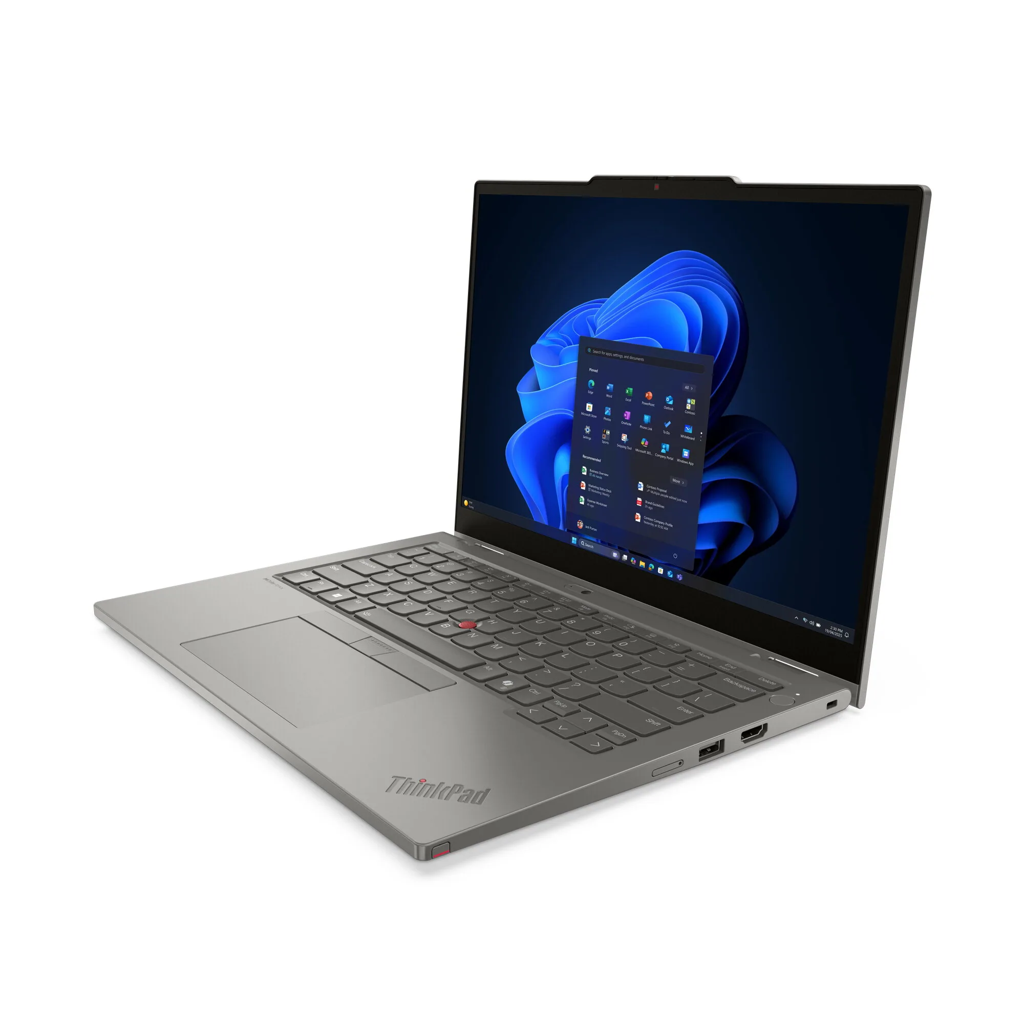 Lenovo ThinkPad L13 2-in-1 Gen 6 (Intel) Intel Core Ultra 5 225U Hybrid (2-in-1) 33,8 cm (13.3") Touchscreen WUXGA 16 GB LPDDR5x-SDRAM 512 GB SSD Wi-Fi 6E (802.11ax) Windows 11 Pro Grau Deutsch – Bild 4