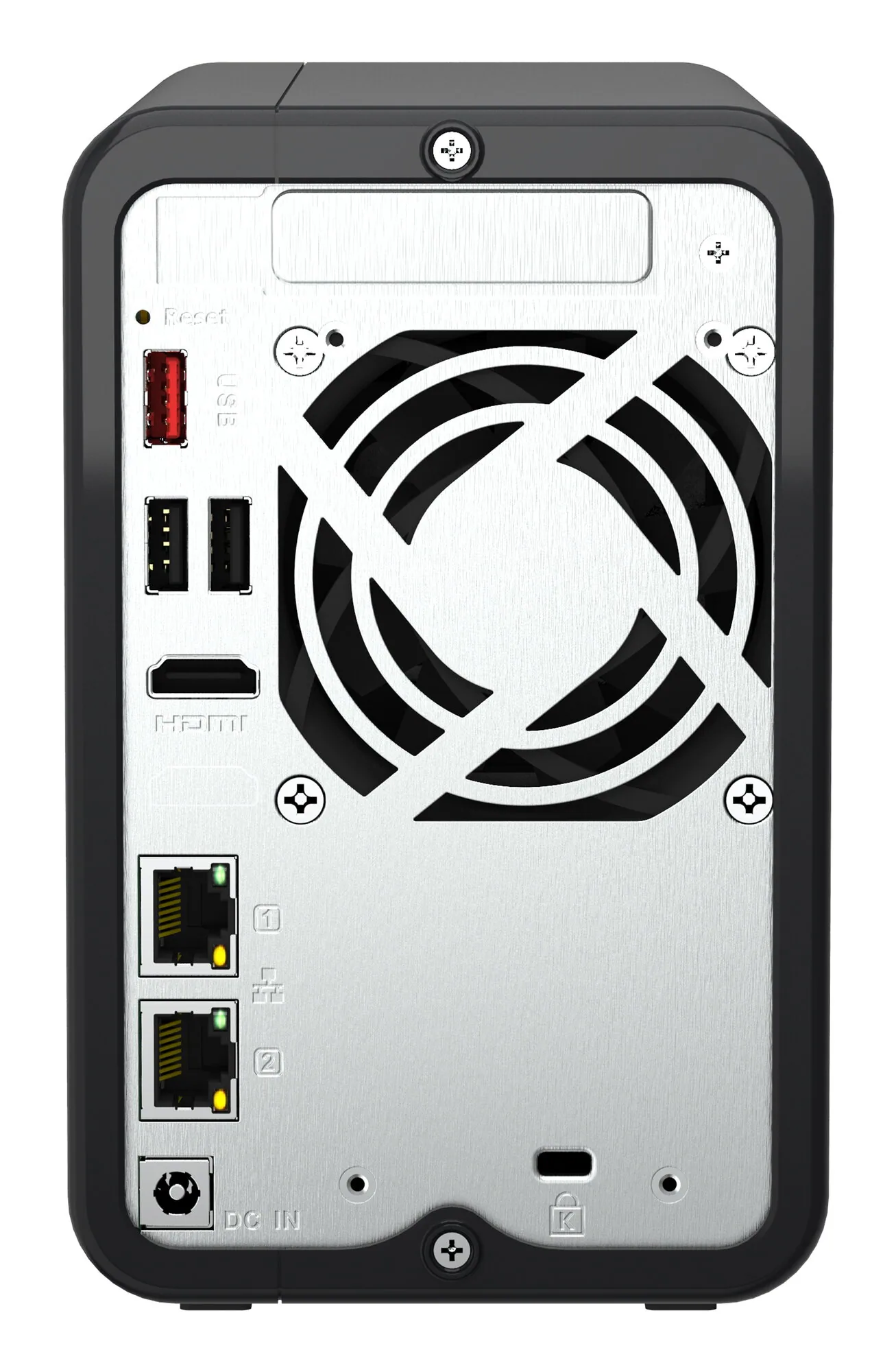 QNAP TS-264 NAS Tower Intel® Celeron® N5095 8 GB 0 TB QNAP QTS Schwarz, Gold – Bild 5