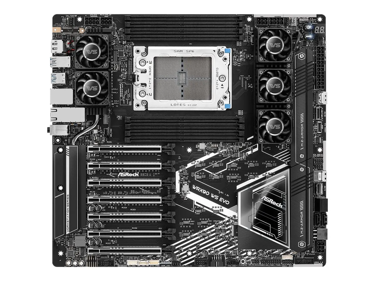 ASRock WRX90 WS EVO WRX90 ATX DDR5
