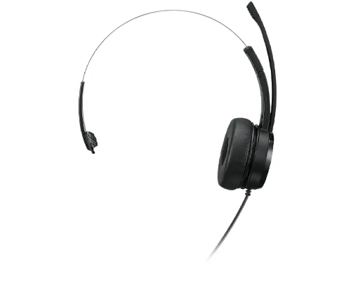 Lenovo 100 Mono Kopfhörer Kabelgebunden Kopfband Büro/Callcenter USB Typ-A Schwarz – Bild 2