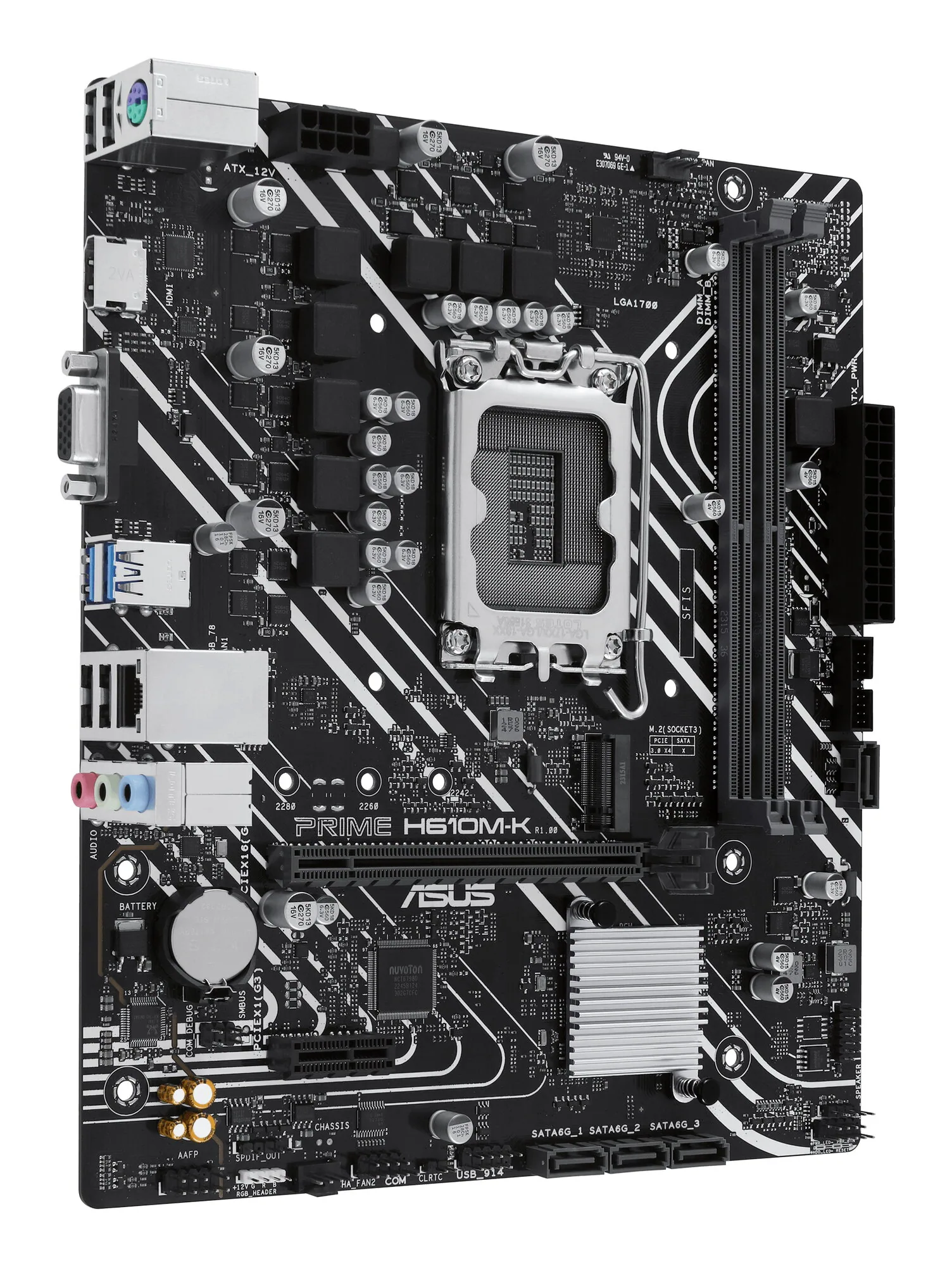 ASUS Prime H610M-K Intel H610 LGA 1700 micro ATX – Bild 3