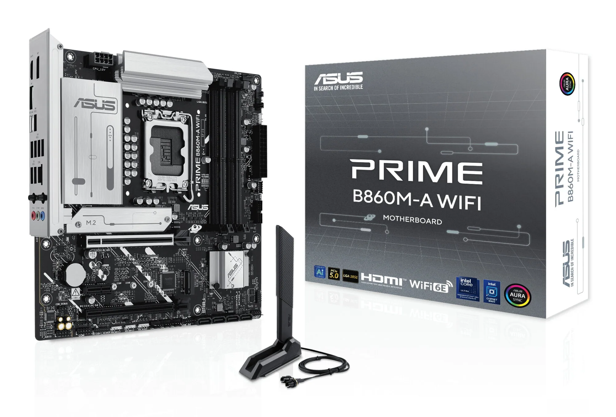 ASUS PRIME B860M-A WIFI Intel B860 LGA 1851 (Socket V1) micro ATX – Bild 1