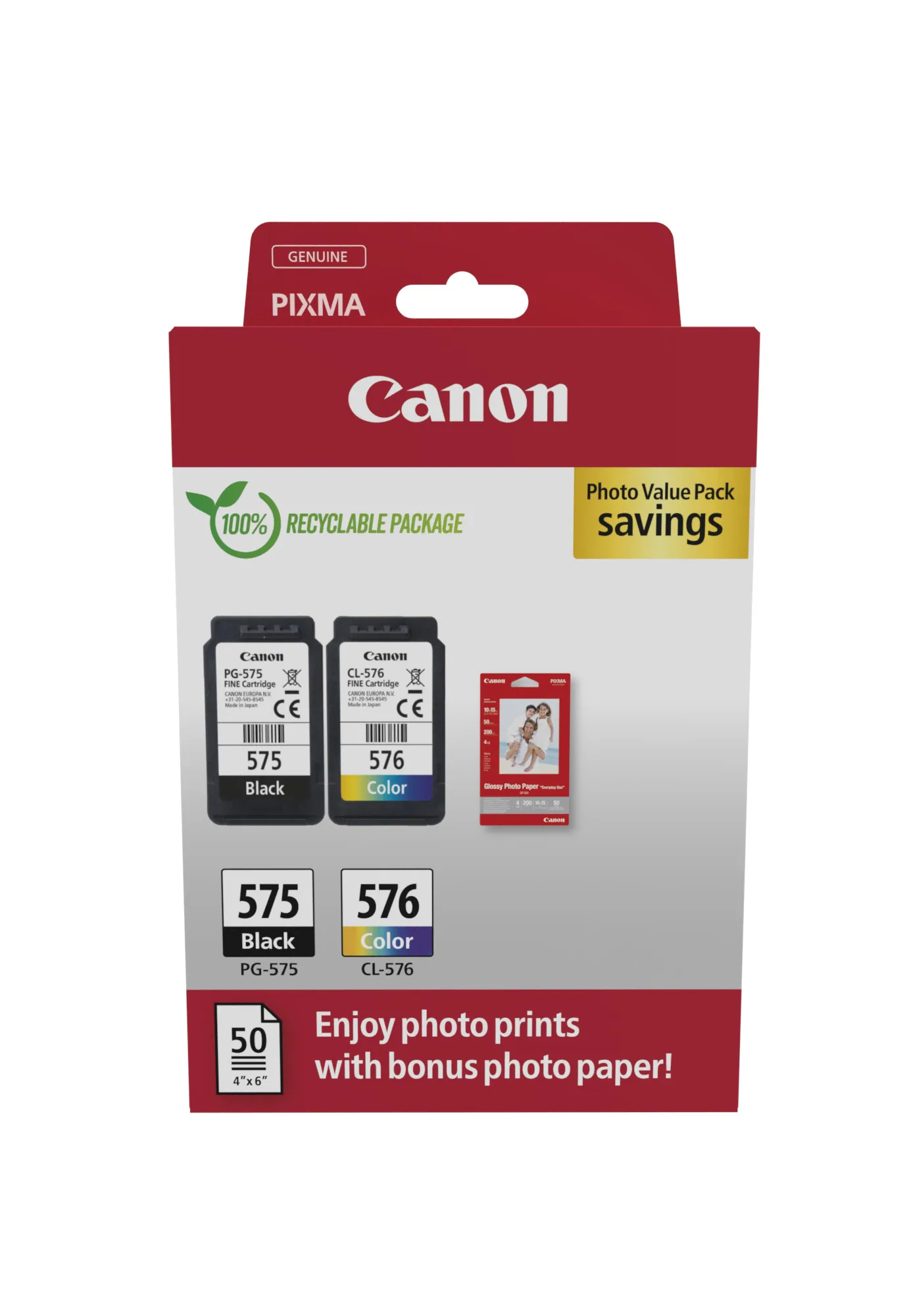 Canon PG-575/CL-576 Photo Value Pack – Bild 1