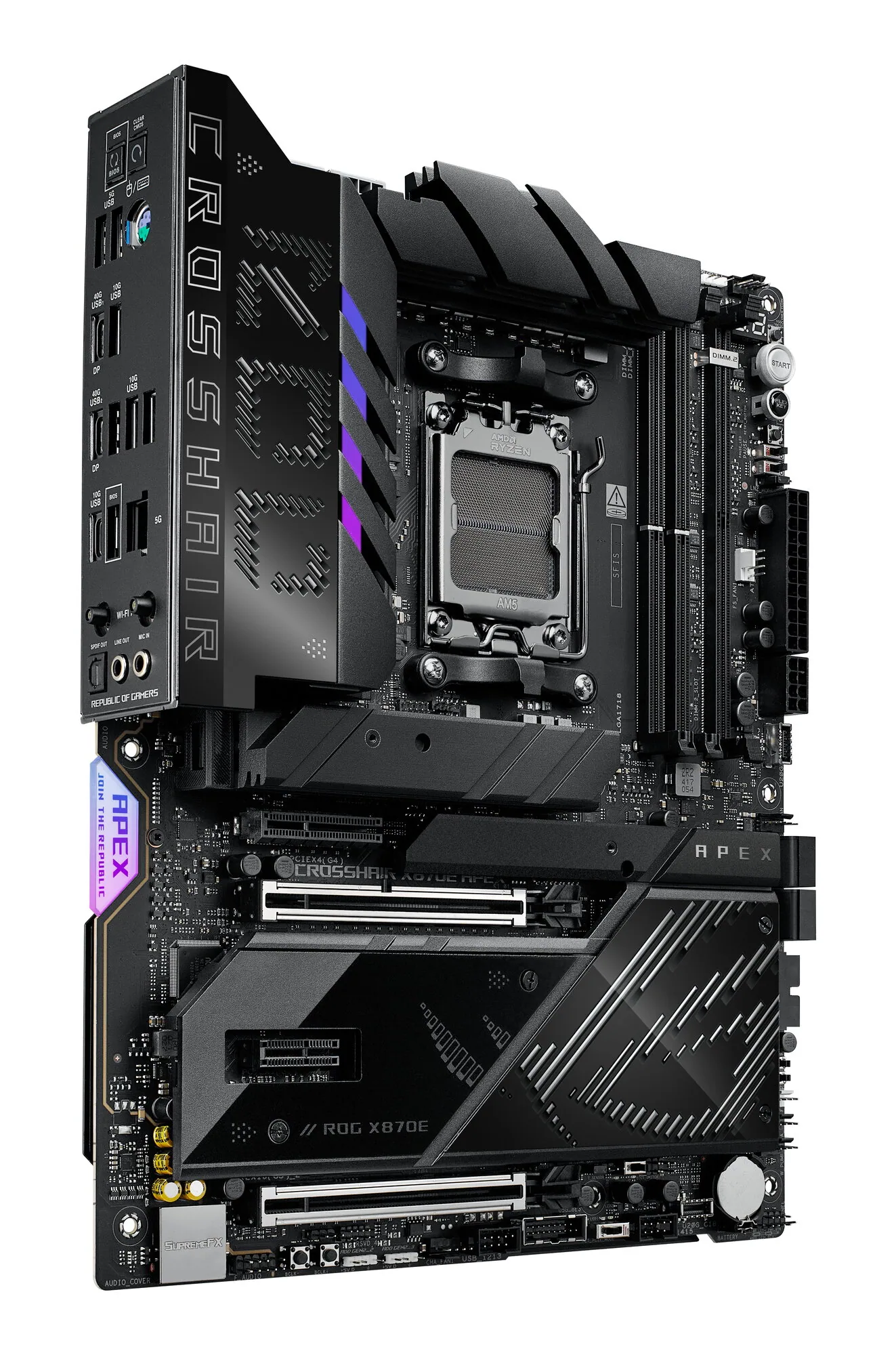 ASUS ROG CROSSHAIR X870E APEX AMD X870E Sockel AM5 ATX – Bild 3