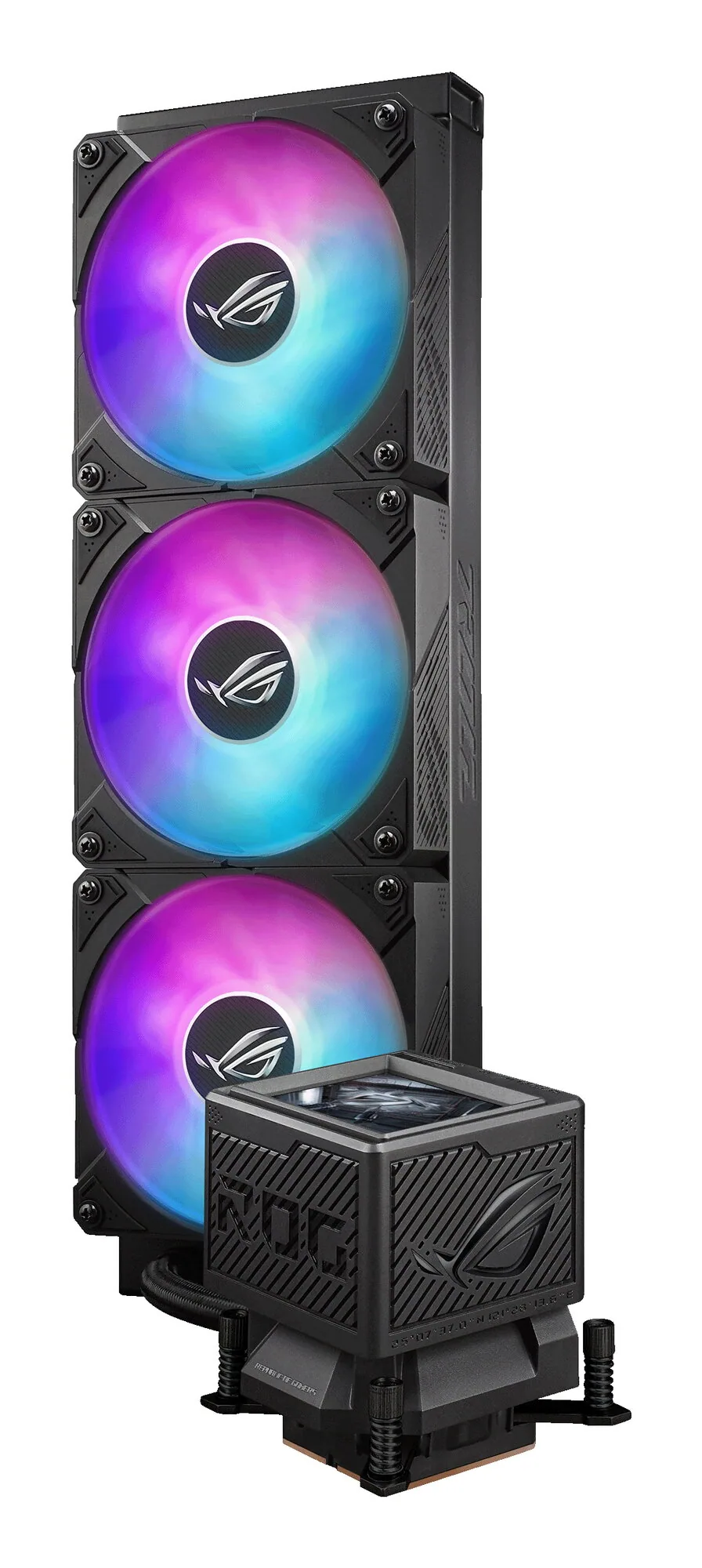 ASUS ROG Ryujin III 360 ARGB Extreme Computergehäuse All-in-One-Flüssigkeitskühler 12 cm Schwarz – Bild 5