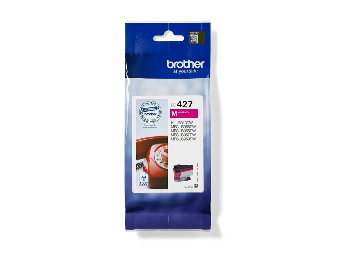Brother LC-427M Druckerpatrone Original Standardertrag Magenta
