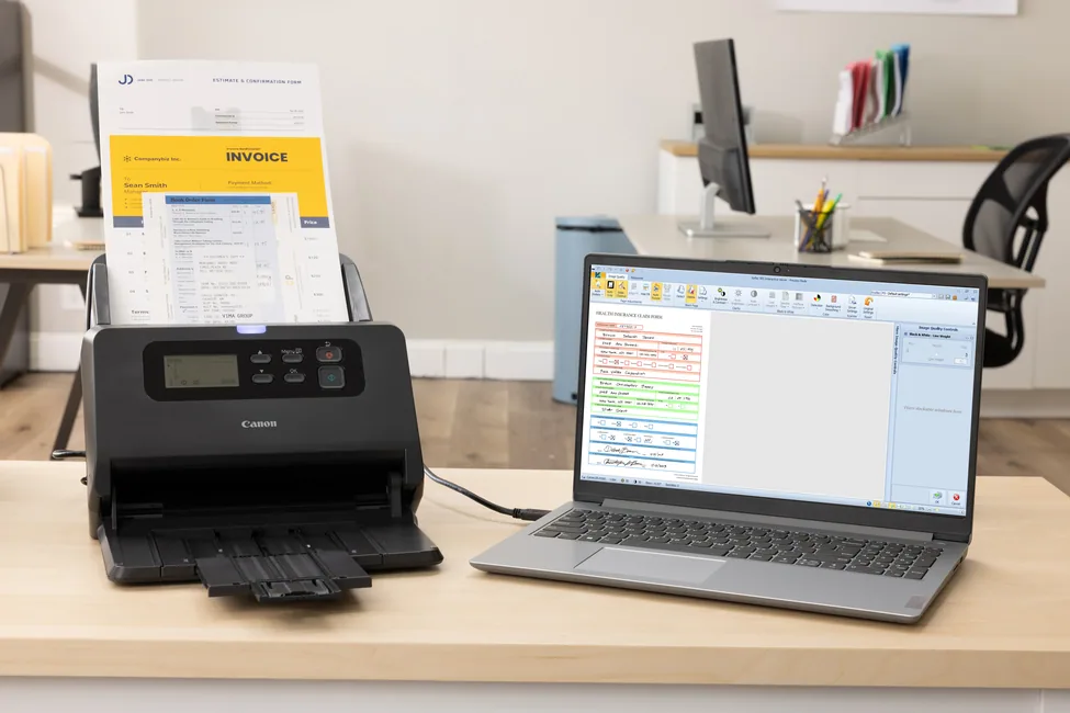 Canon imageFORMULA DR-M260 Scanner mit Vorlageneinzug 600 x 600 DPI A4 Schwarz – Bild 4