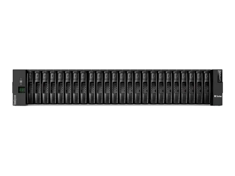Lenovo ThinkSystem DE240S Disk-Array Rack (2U) Schwarz – Bild 1