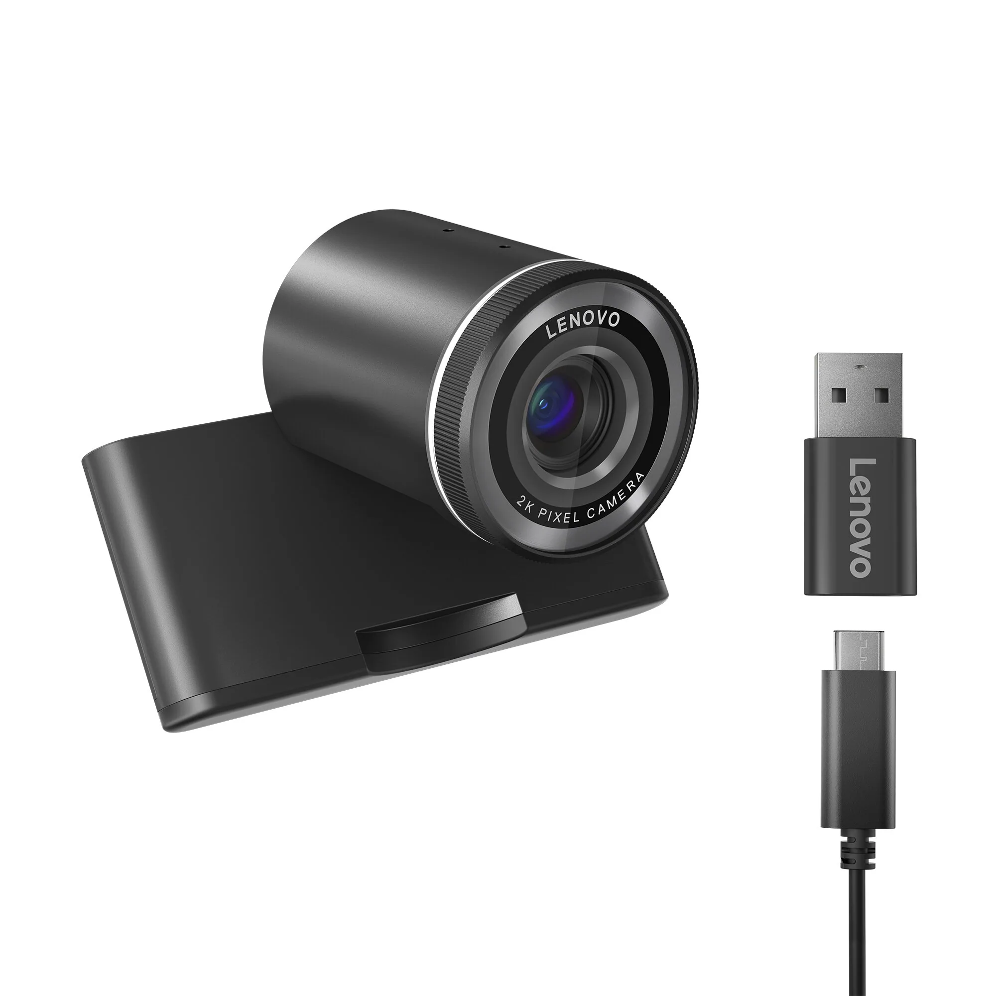 Lenovo 4XC1Q25245 Webcam 4 MP 1920 x 1080 Pixel USB-C Schwarz – Bild 5
