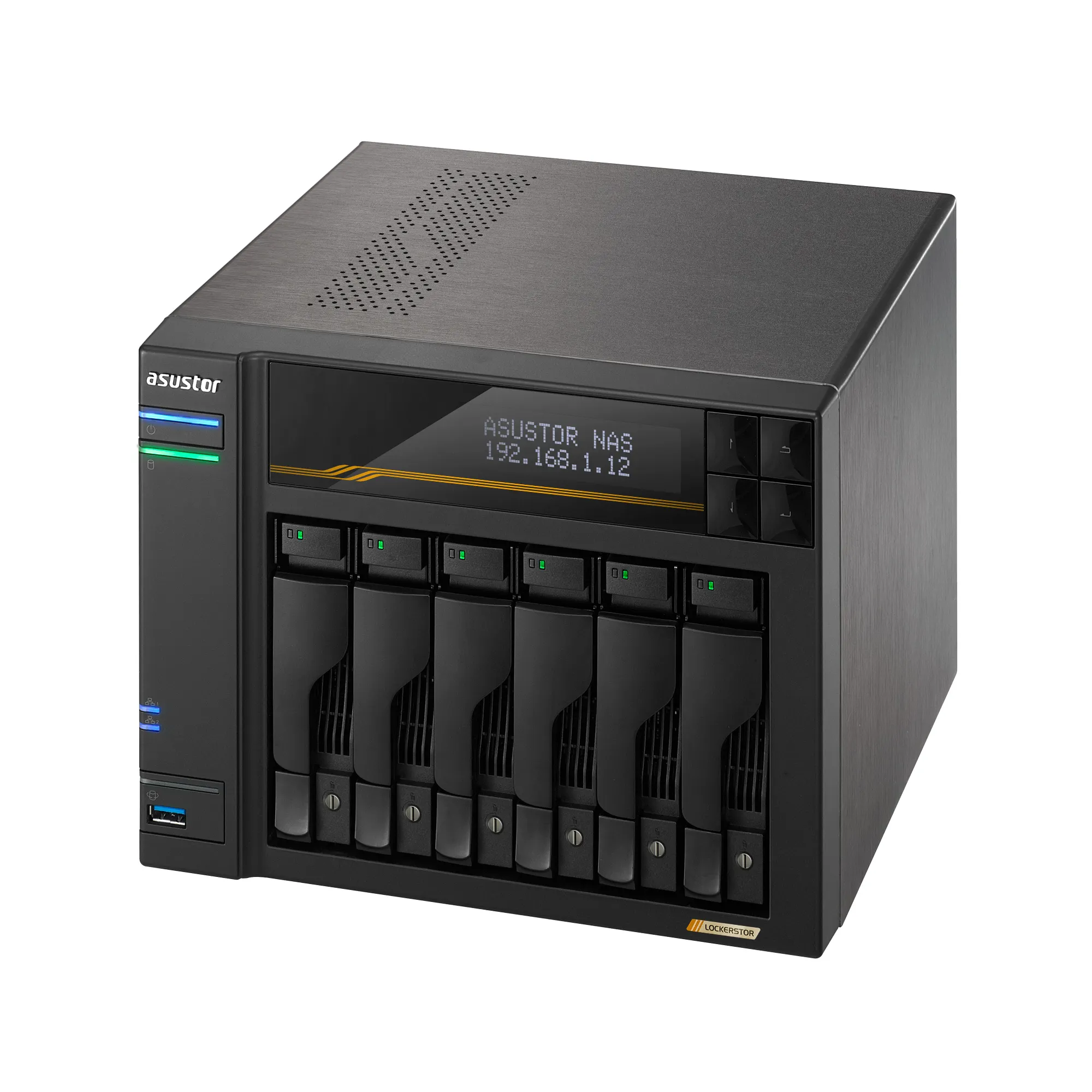 Asustor Lockerstor 6 Gen3 AS6806T 6-Bay