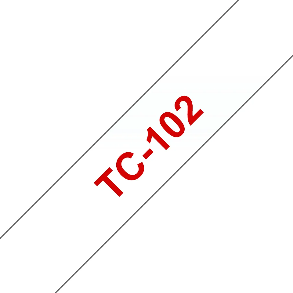 Brother TC-102 Etiketten erstellendes Band – Bild 1