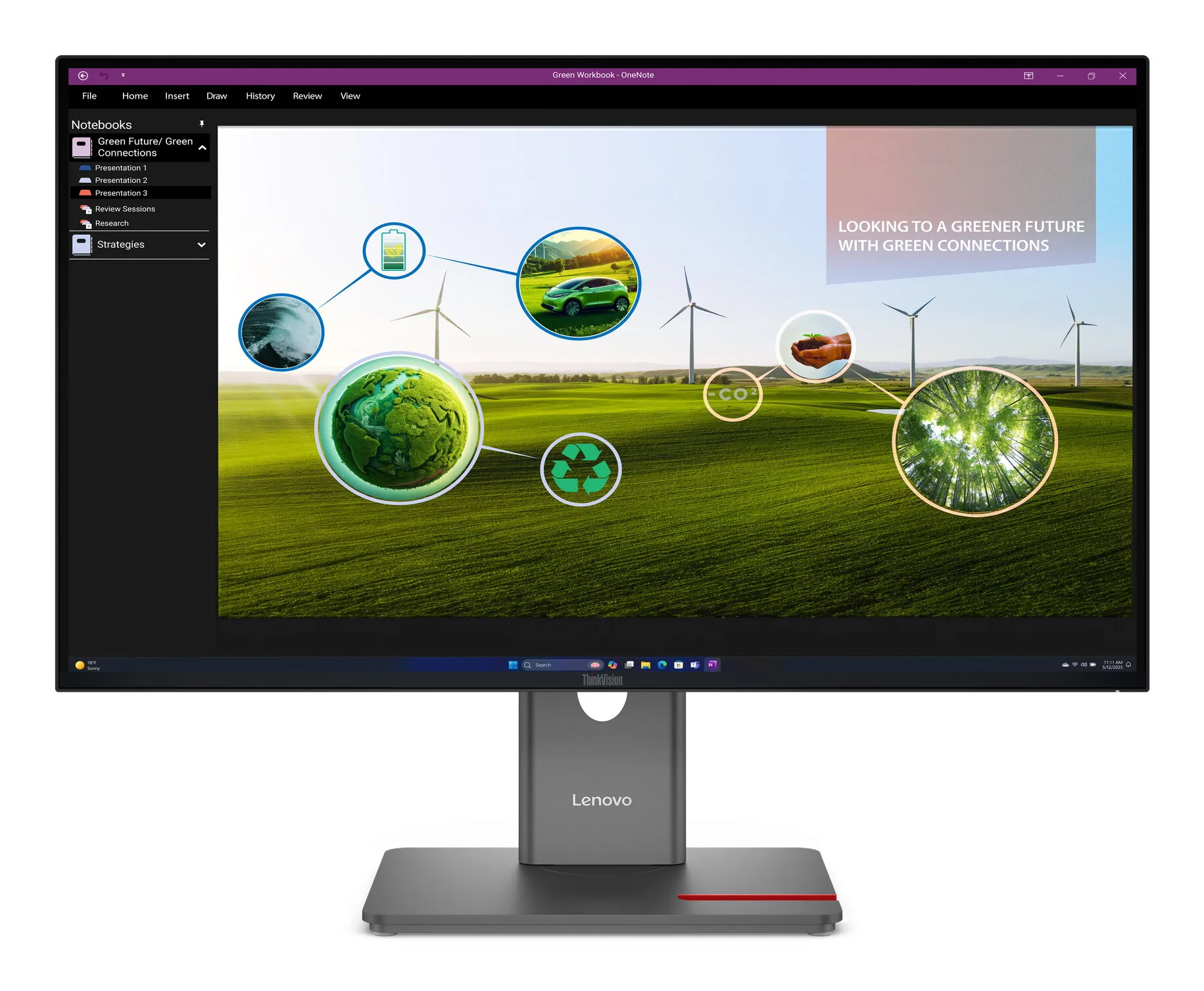 Lenovo ThinkVision P27Q-40 Monitor – Bild 2