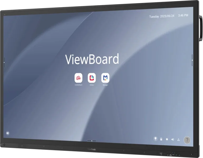 Viewsonic IFP6563-1C Interaktives Whiteboard 165,1 cm (65") 3840 x 2160 Pixel Touchscreen Schwarz – Bild 3