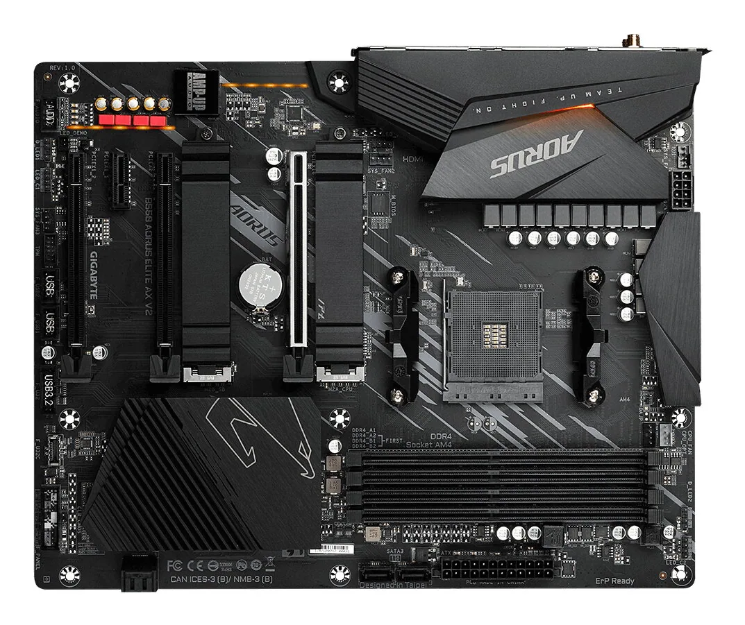 GIGABYTE B550 AORUS ELITE AX V2 Mainboard – Bild 2