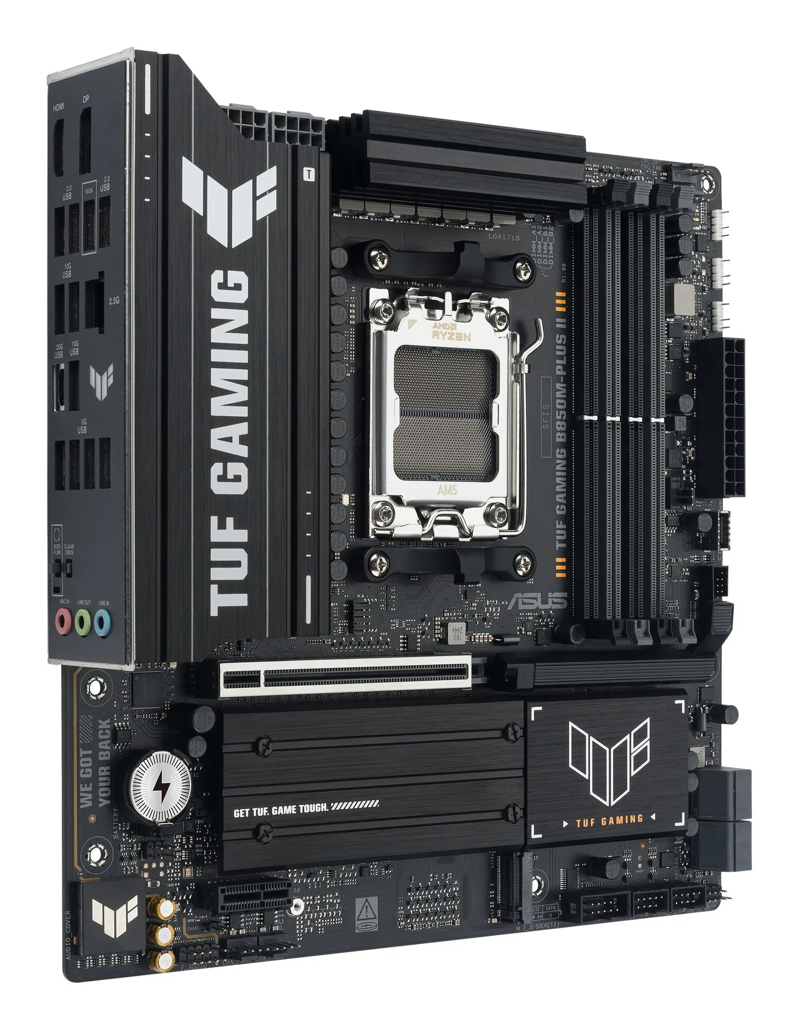ASUS TUF GAMING B850M-PLUS II AMD B850 Sockel AM5 micro ATX – Bild 3