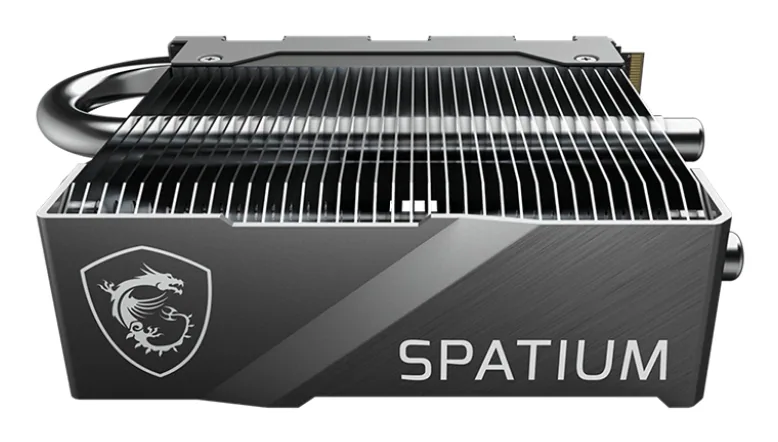 MSI SPATIUM M580 PCIe 5.0 NVMe M.2 FROZR 2TB Internes Solid State Drive PCI Express 5.0 3D NAND – Bild 2
