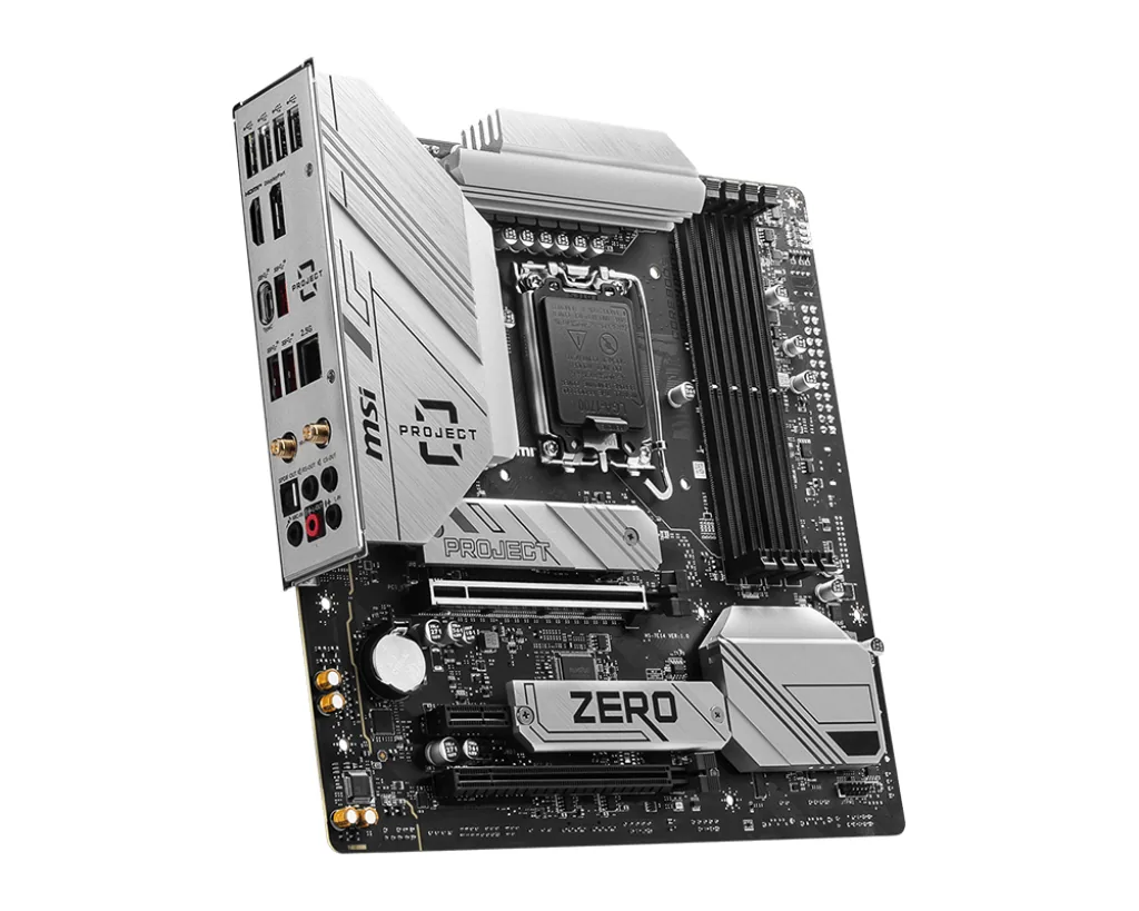 MSI B760M Ptoject Zero Intel B760 LGA 1700 micro ATX – Bild 3