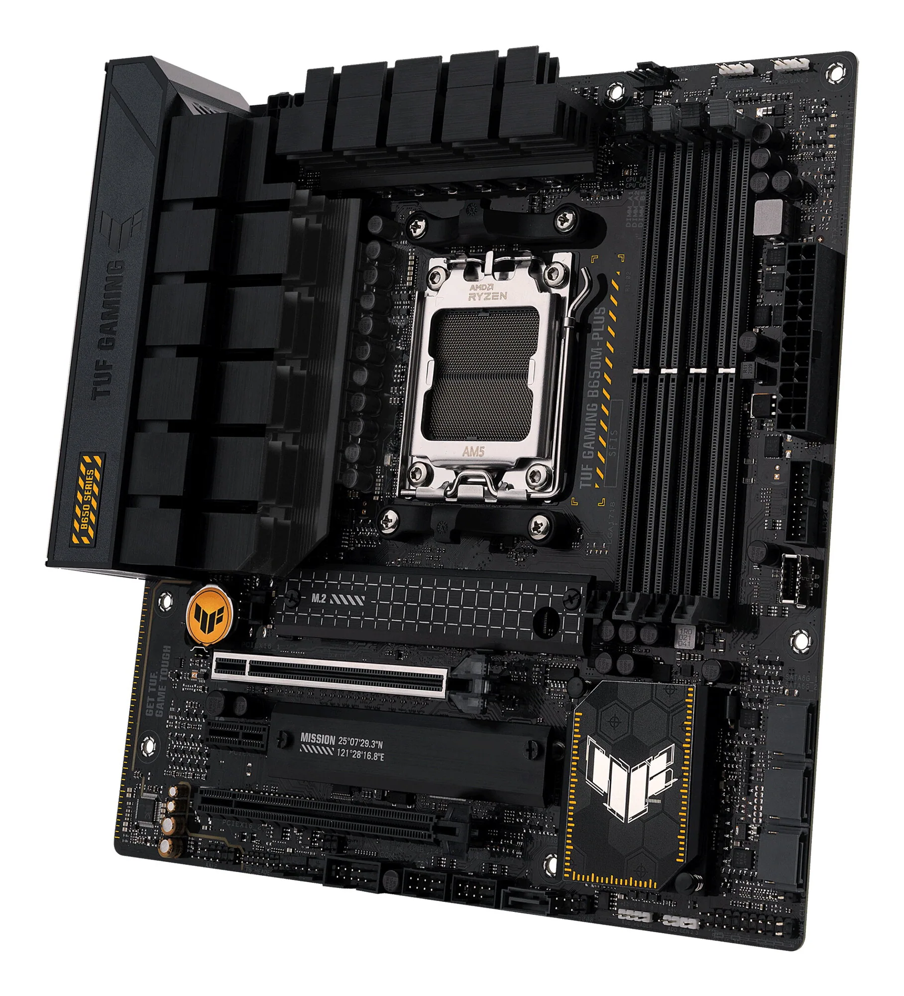 ASUS TUF GAMING B650M-PLUS AMD B650 Sockel AM5 micro ATX – Bild 3