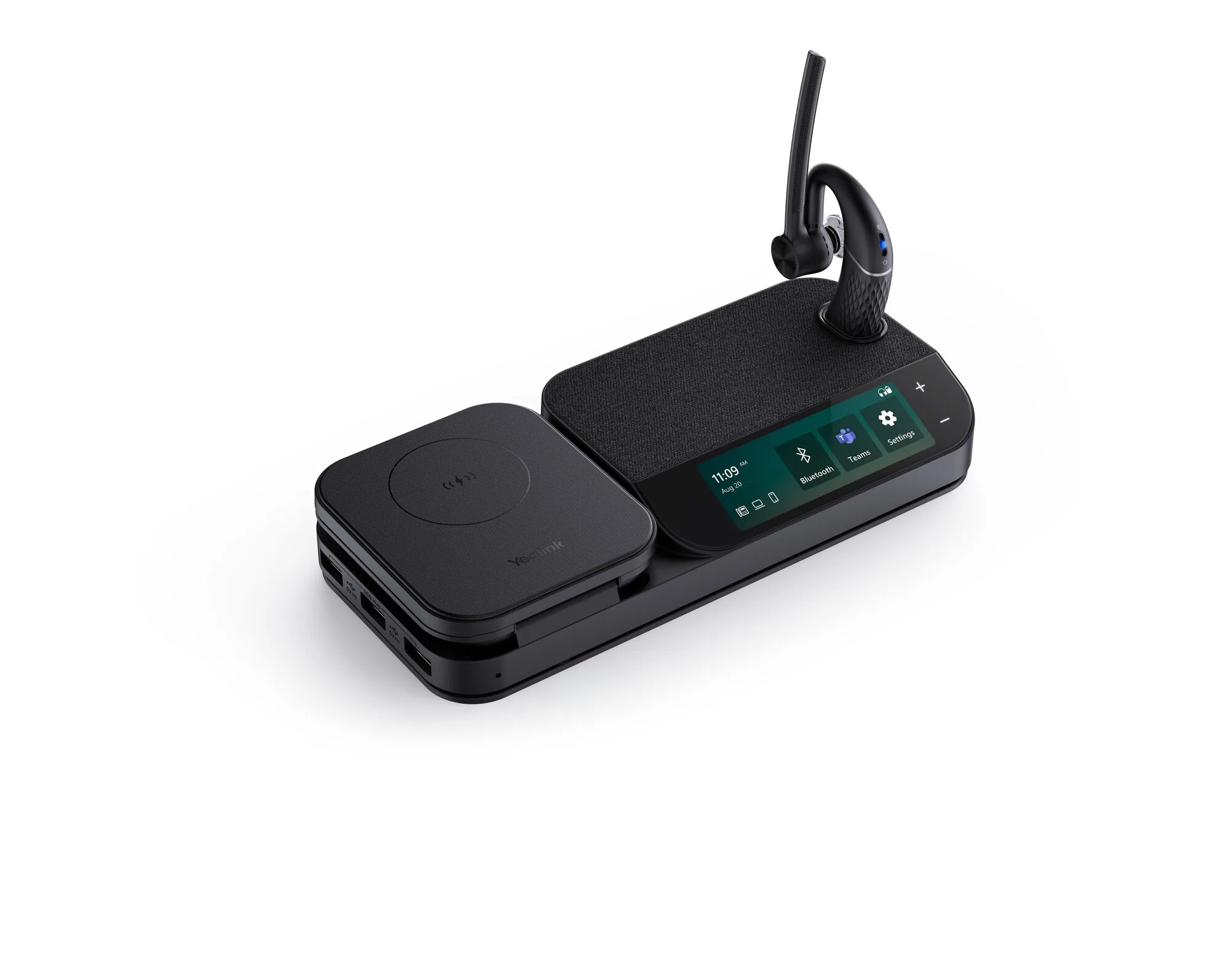 Yealink BH71-WORKSTATION Kopfhörer & Headset Kabellos im Ohr Büro/Callcenter Bluetooth Ladestation Schwarz – Bild 3