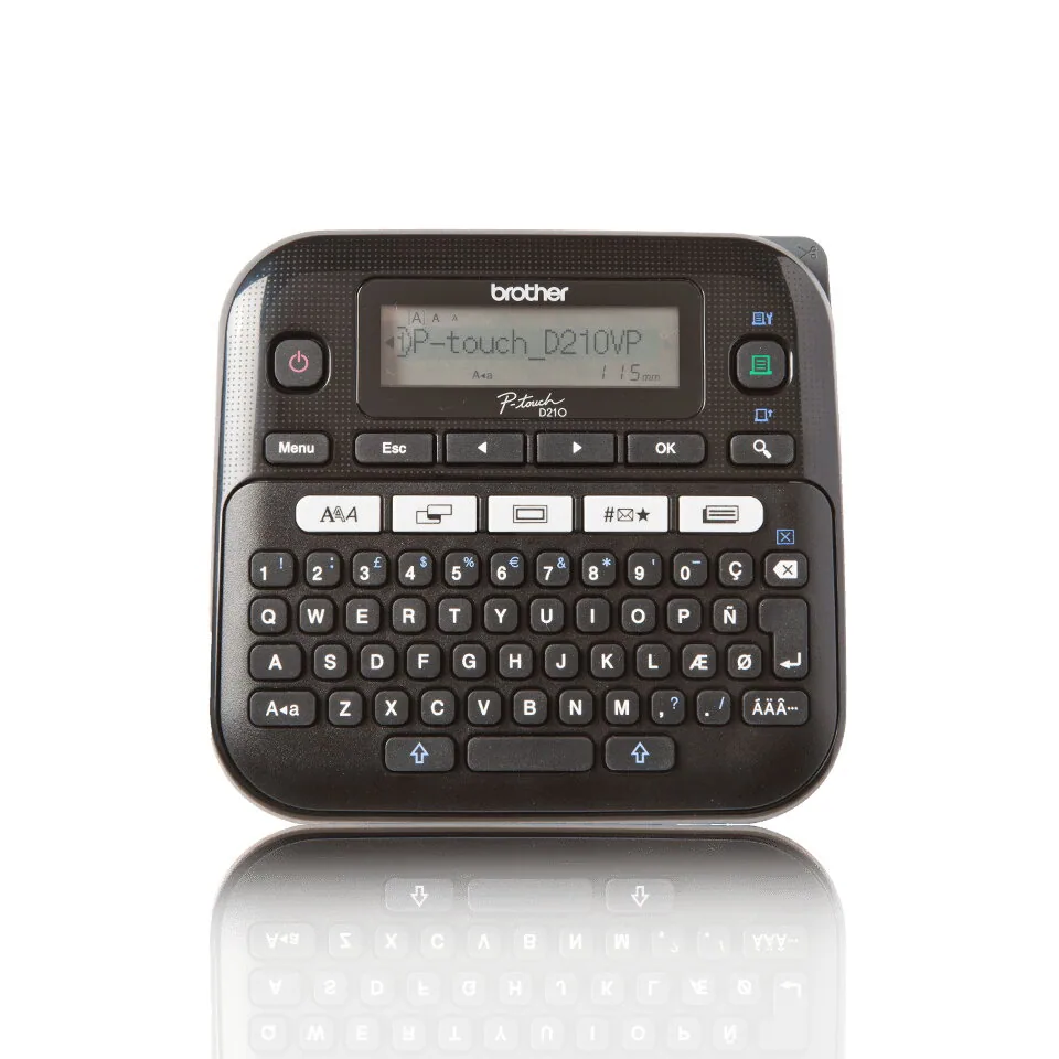 Brother PT-D210VP Etikettendrucker Wärmeübertragung 180 x 180 DPI 20 mm/sek QWERTY – Bild 2