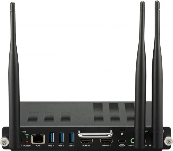 Viewsonic VPC-A31-O1 PC/Workstation 8 GB DDR4-SDRAM 128 GB SSD Slot-in PC Mini-PC Schwarz – Bild 3