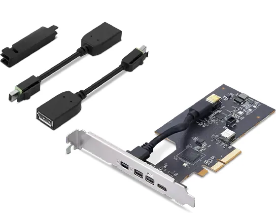 Lenovo 4XF1L53431 Schnittstellenkarte/Adapter Eingebaut Mini DisplayPort, Thunderbolt 4 – Bild 1