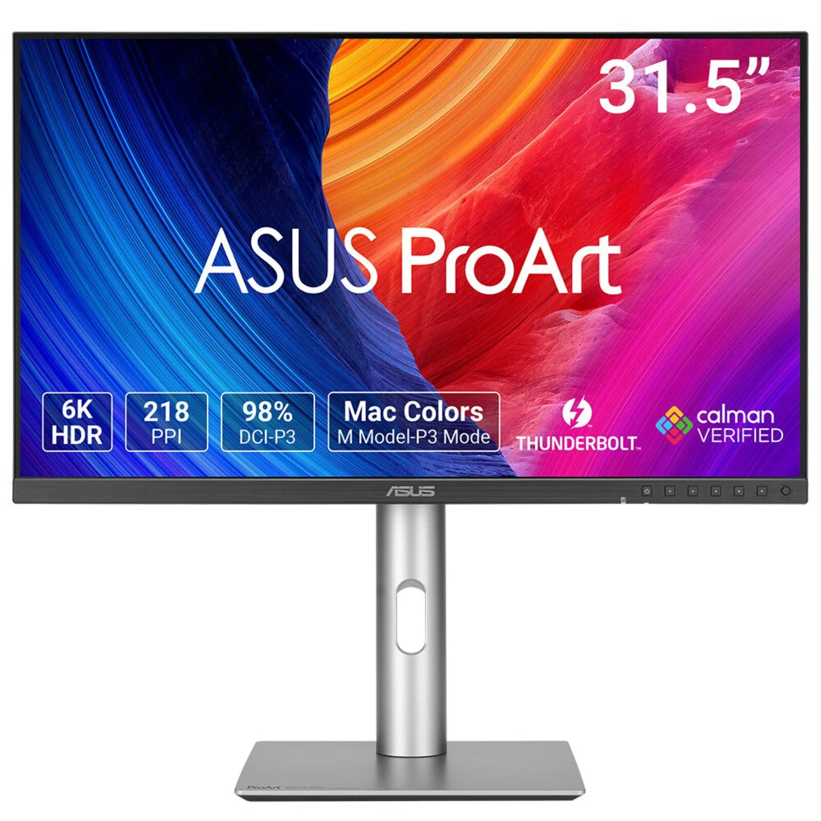 ASUS ProArt PA32QCV Computerbildschirm 80 cm (31.5") 6016 x 3384 Pixel 6K Ultra HD LCD Silber – Bild 1