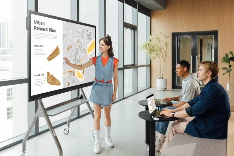 Viewsonic IFP6563-1C Interaktives Whiteboard 165,1 cm (65") 3840 x 2160 Pixel Touchscreen Schwarz – Bild 7