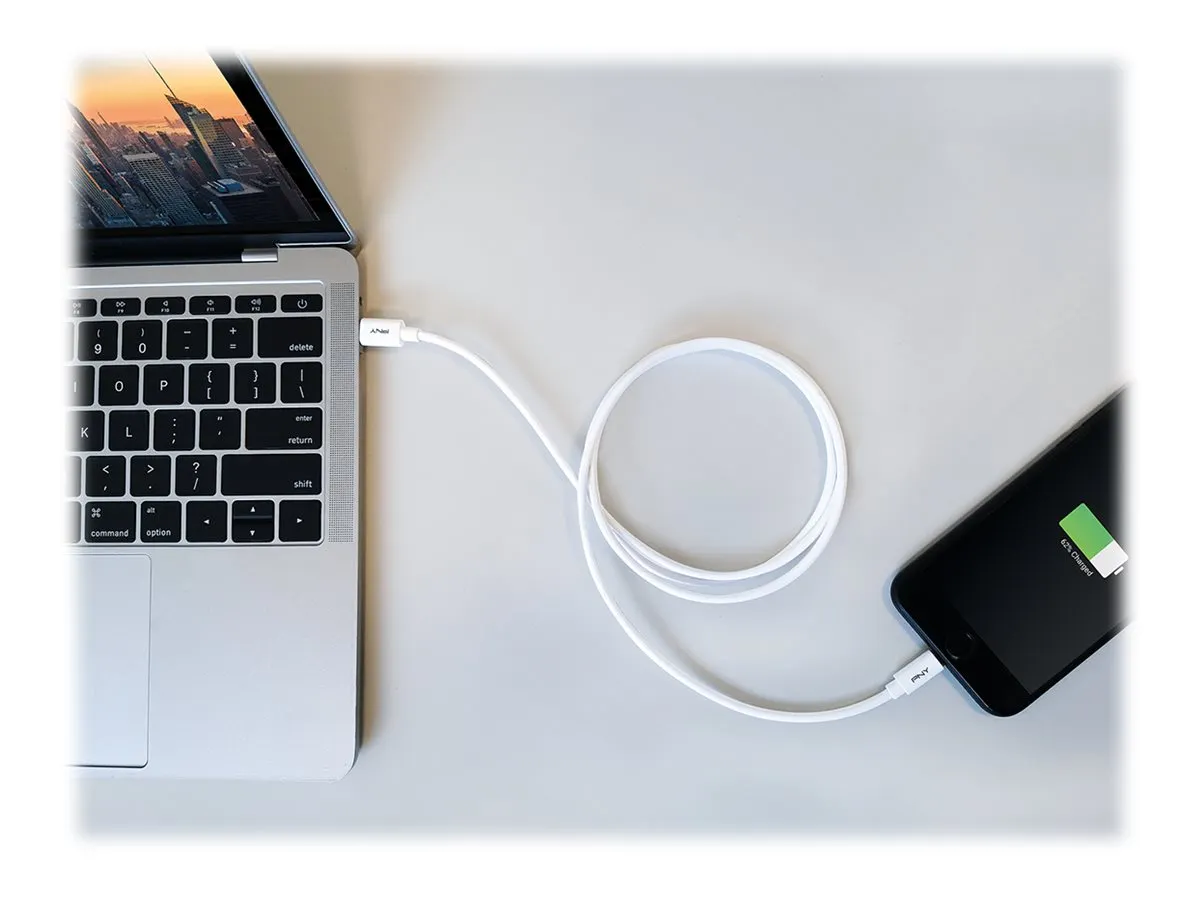 USB-C to Lightning - White Cable 1m