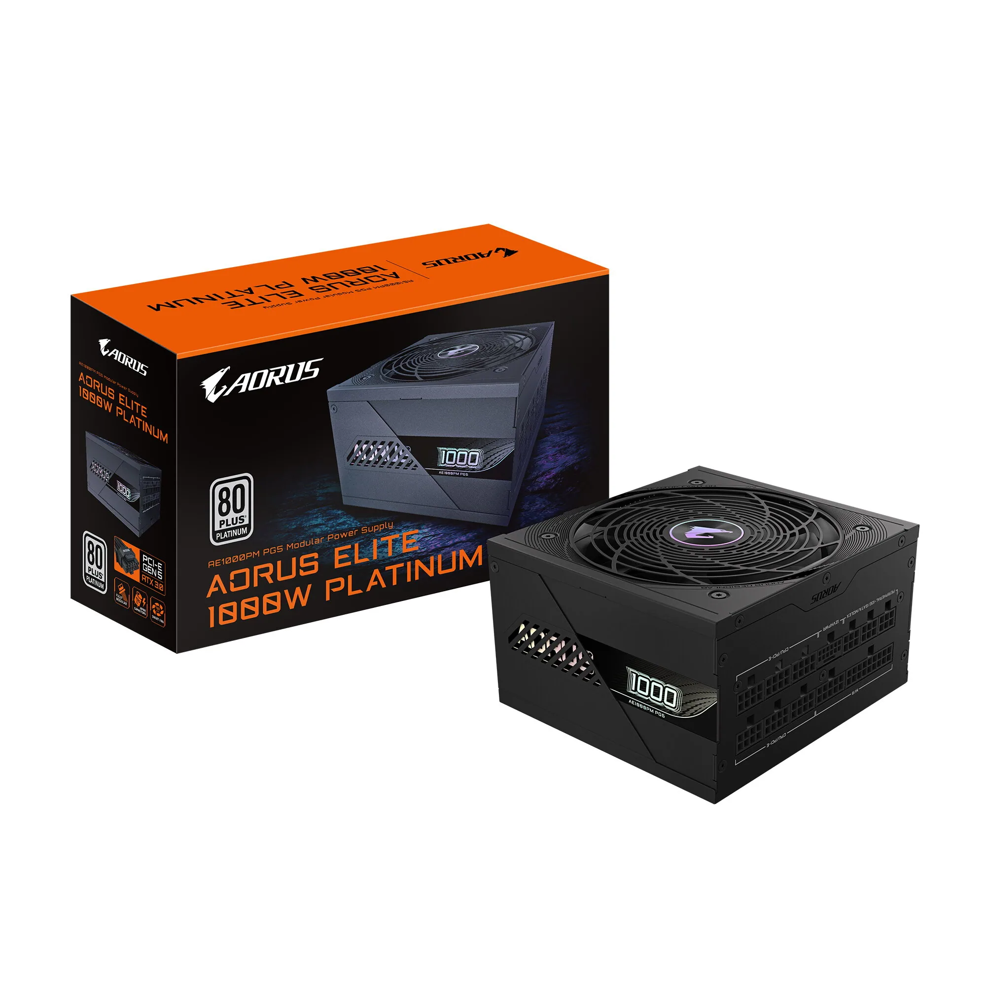 GIGABYTE AORUS ELITE P1000W ICE Netzteil – Bild 1