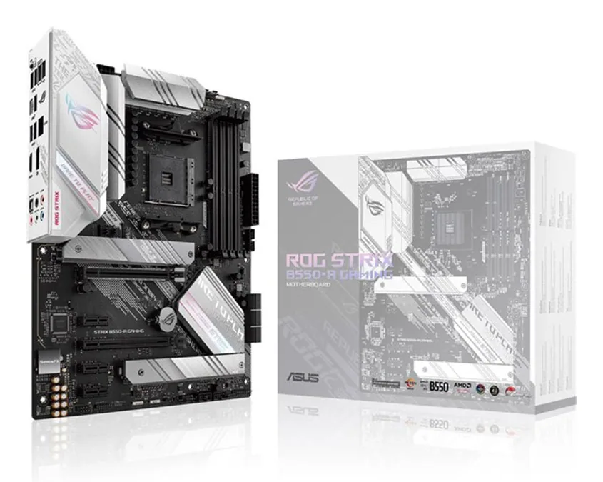 ASUS ROG STRIX B550-A GAMING AMD B550 Sockel AM4 ATX – Bild 1