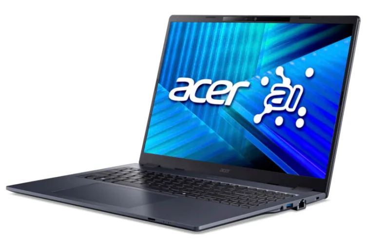 Acer TravelMate P4 TMP416-54-TCO-79UN Intel Core Ultra 7 255U Laptop 40,6 cm (16") WUXGA 32 GB DDR5-SDRAM 1 TB SSD Wi-Fi 7 (802.11be) Windows 11 Pro Blau QWERTZ Deutsch – Bild 1